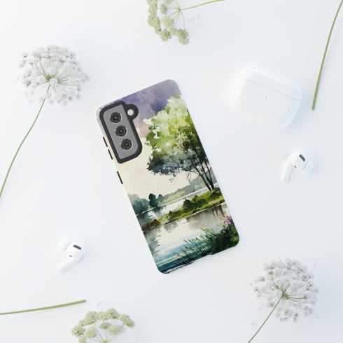 Summer Day by the Lake - Impact Resistant Phone Case